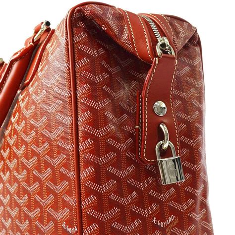 goyard red travel